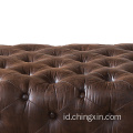 Furniture Ruang Tamu Tufted Chesterfield Ottoman CX603
